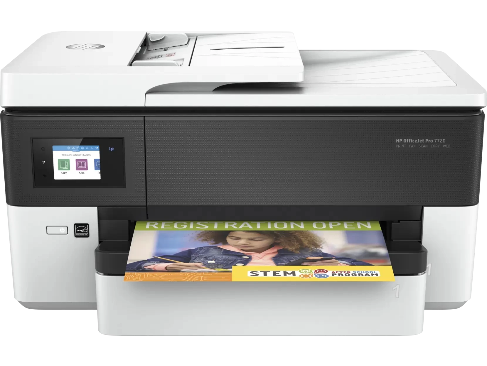 HP OfficeJet Pro 7720 Wide Format All in one Printer - White -Y0S18A