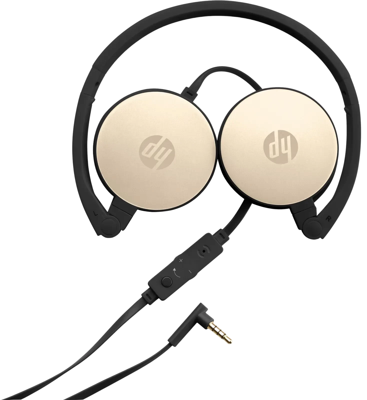 HP H2800 Stereo Headset (Black & Silk Gold) - 2AP94AA
