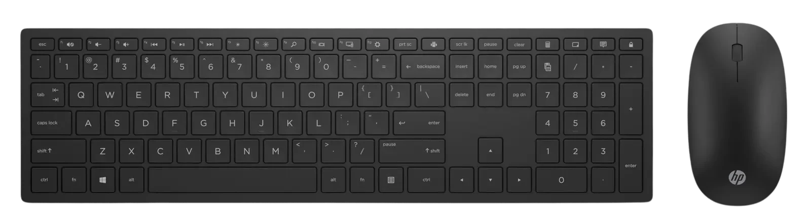 أتش بي Pavilion لوحة مفاتيح و ماوس لاسلكية أسود 800 - (4CE99AA)