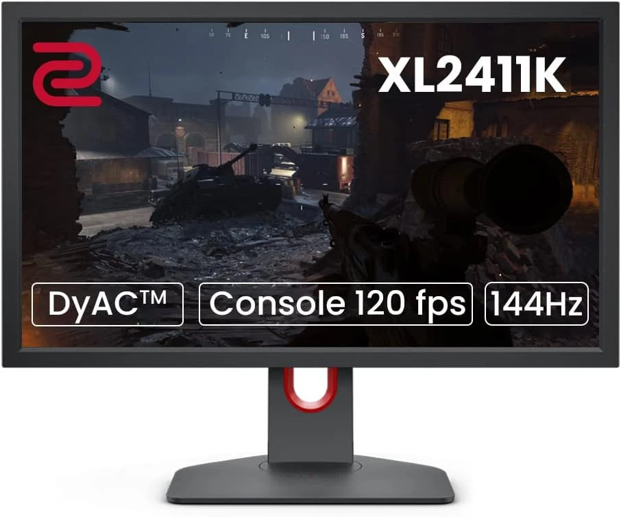 BenQ ZOWIE Gaming Monitor XL2411K 24 inch TN Panel 144Hz FHD DyAc™ 0.5ms