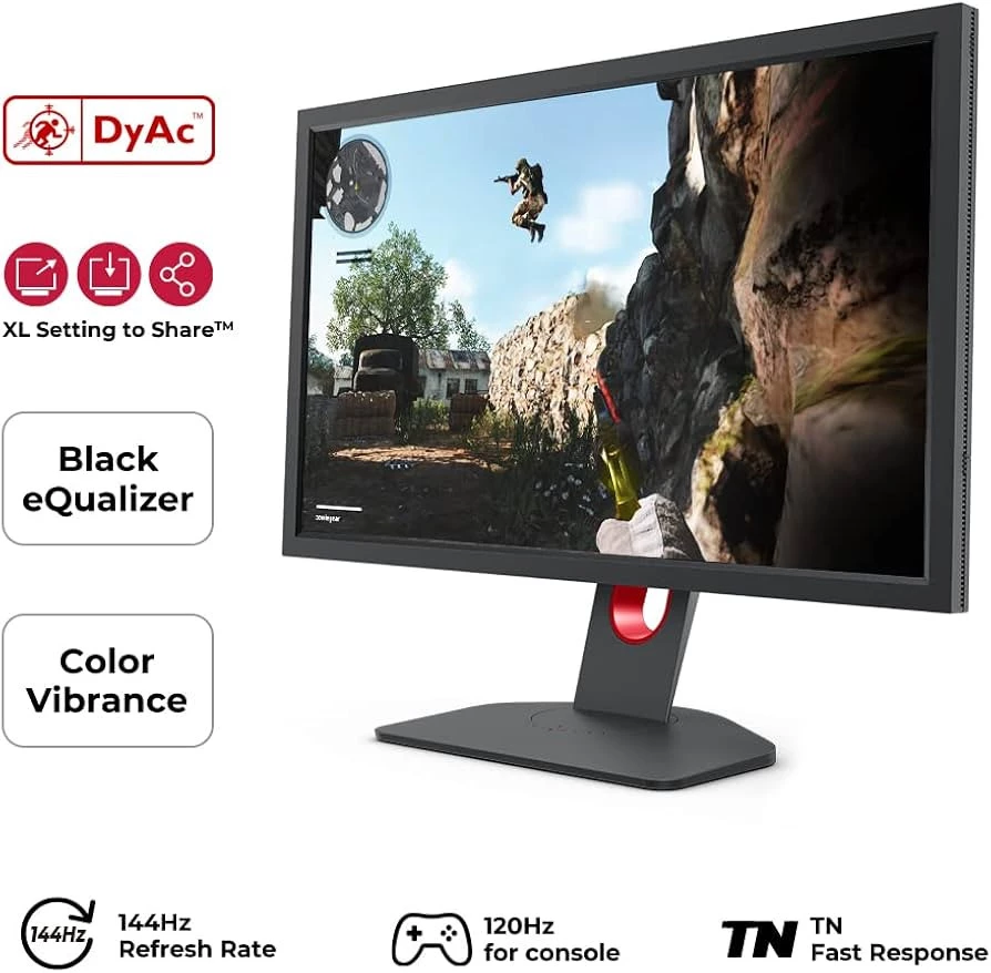 BenQ ZOWIE Gaming Monitor XL2411K 24 inch TN Panel 144Hz FHD DyAc™ 0.5ms