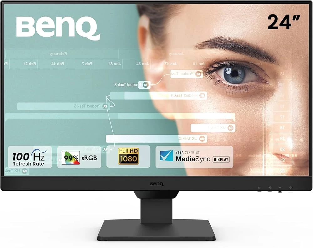 BenQ Eye-Care Monitor GW2490 24" inch IPS LED Panel 100Hz FHD 99% sRGB